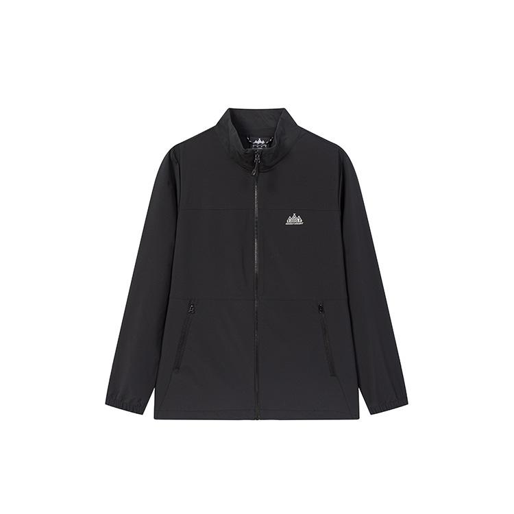 

361° Тренч мужской Super Black со стоячим воротником