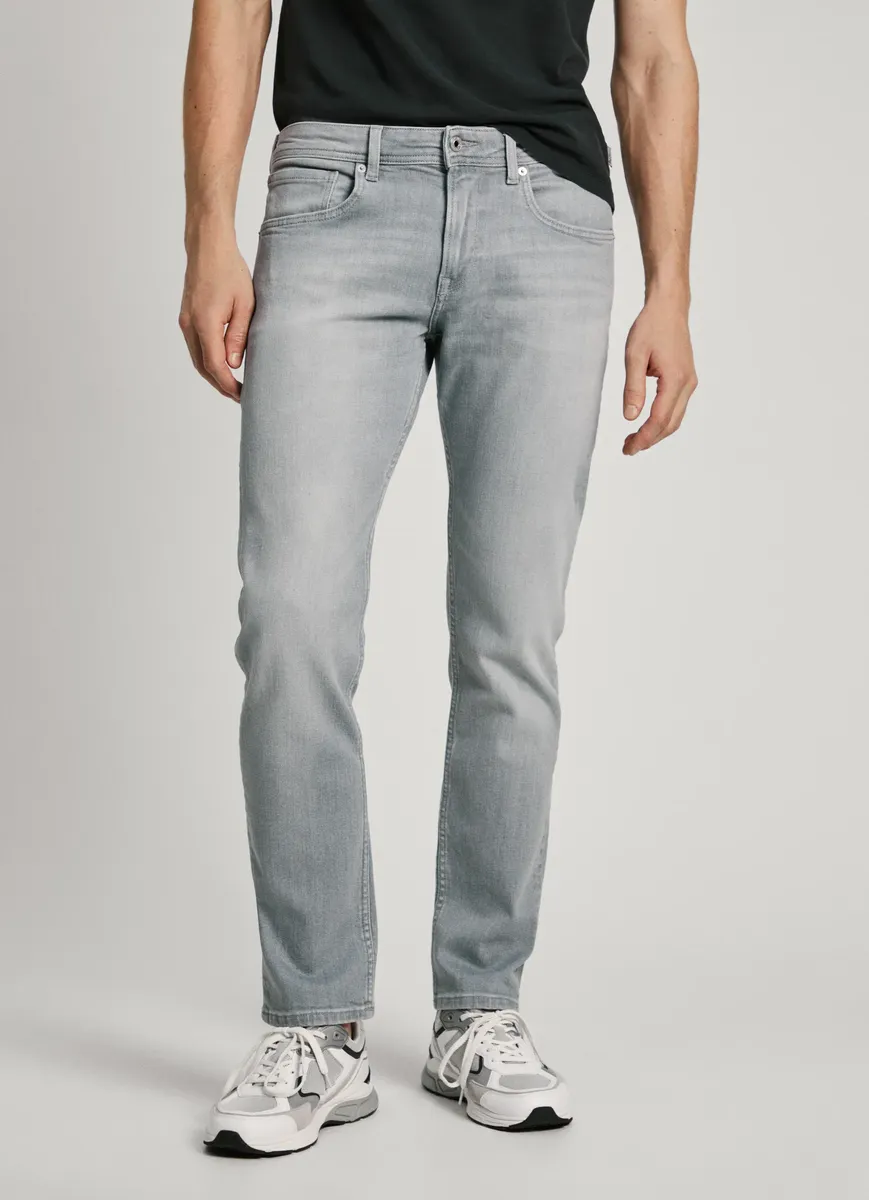 

Прямые джинсы Pepe Jeans "STRAIGHT JEANS", серый