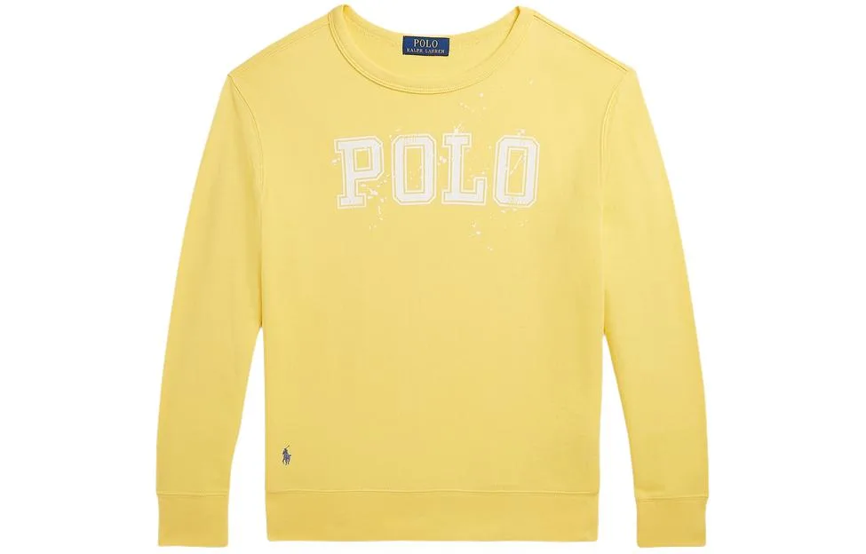 Polo Ralph Lauren Свитшот SS24 Yellow Kids' — фото 3