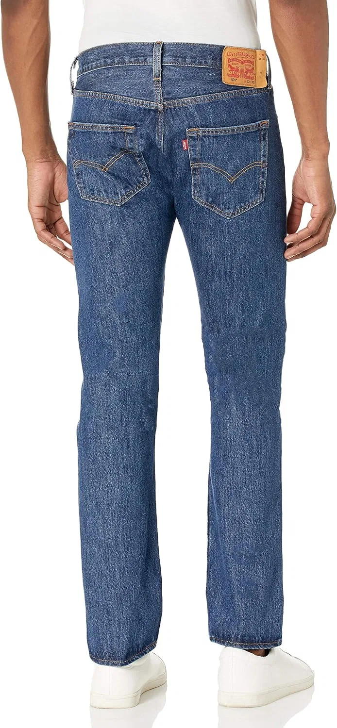 Джинсы Levi's 501 Original Fit, Dark Stonewash — фото 3