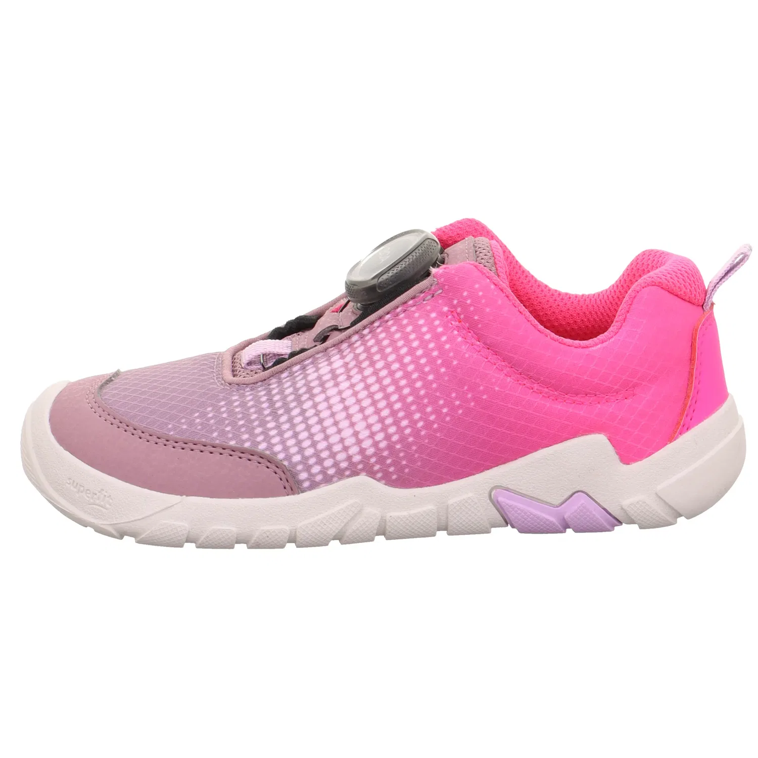 Кроссовки низкие, barfußschuh, Superfit, лиловый/розовый — фото 3