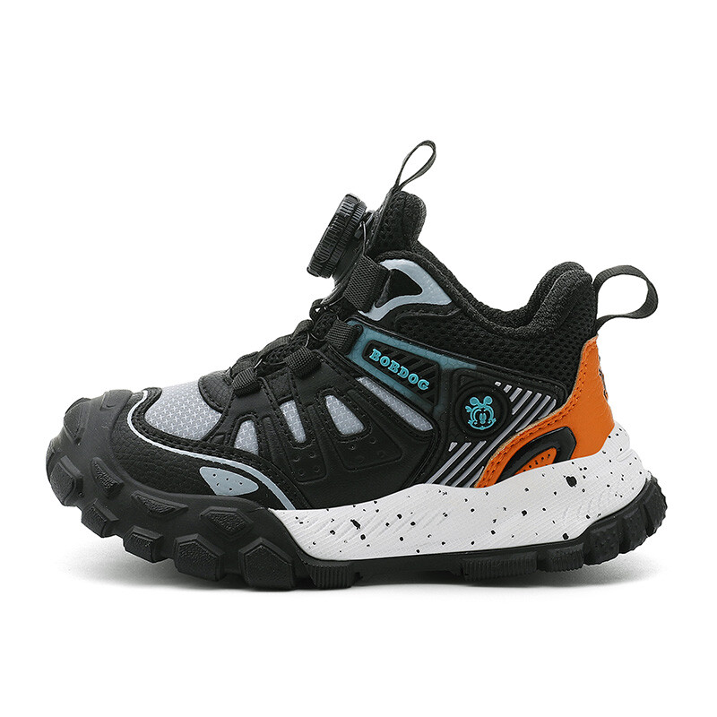 Кроссовки для детей "Дети" Bobdog, цвет K802 Black/Yellow — фото 4