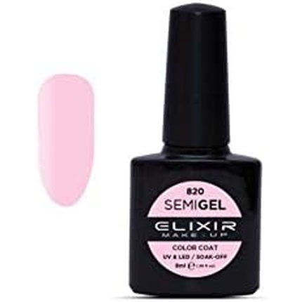 

ELIXIR Baby Pink полуперманентный лак для ногтей 18 мл