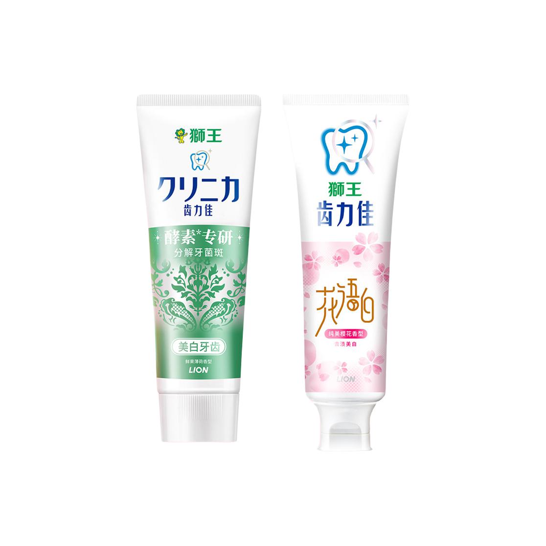 Зубная паста Radiant Protective Teeth для очистки и свежести дыхания мята 140г+130г LION — фото 2