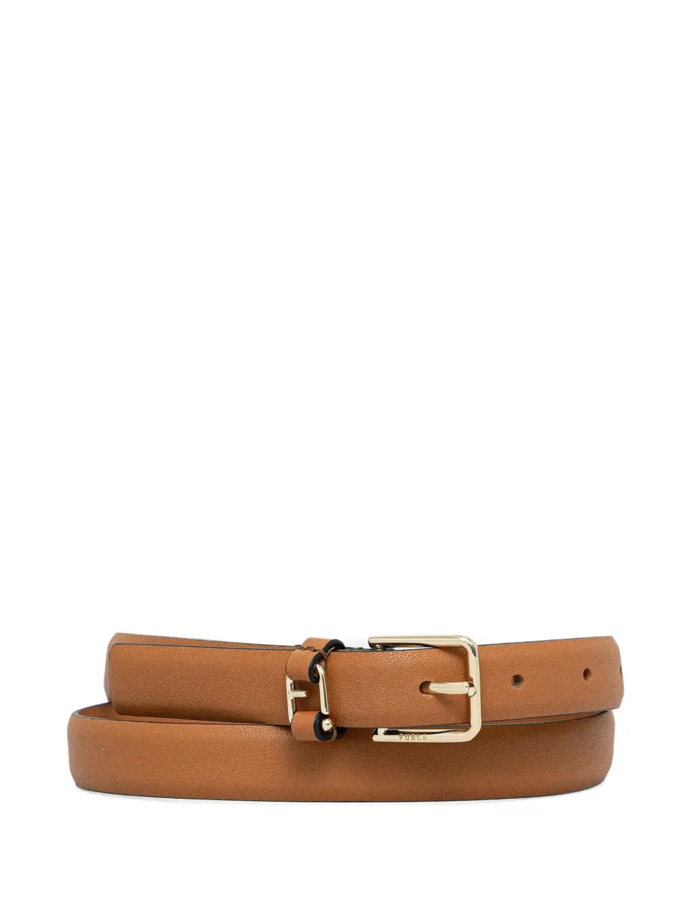 

Ремень с пряжкой Furla, коричневый