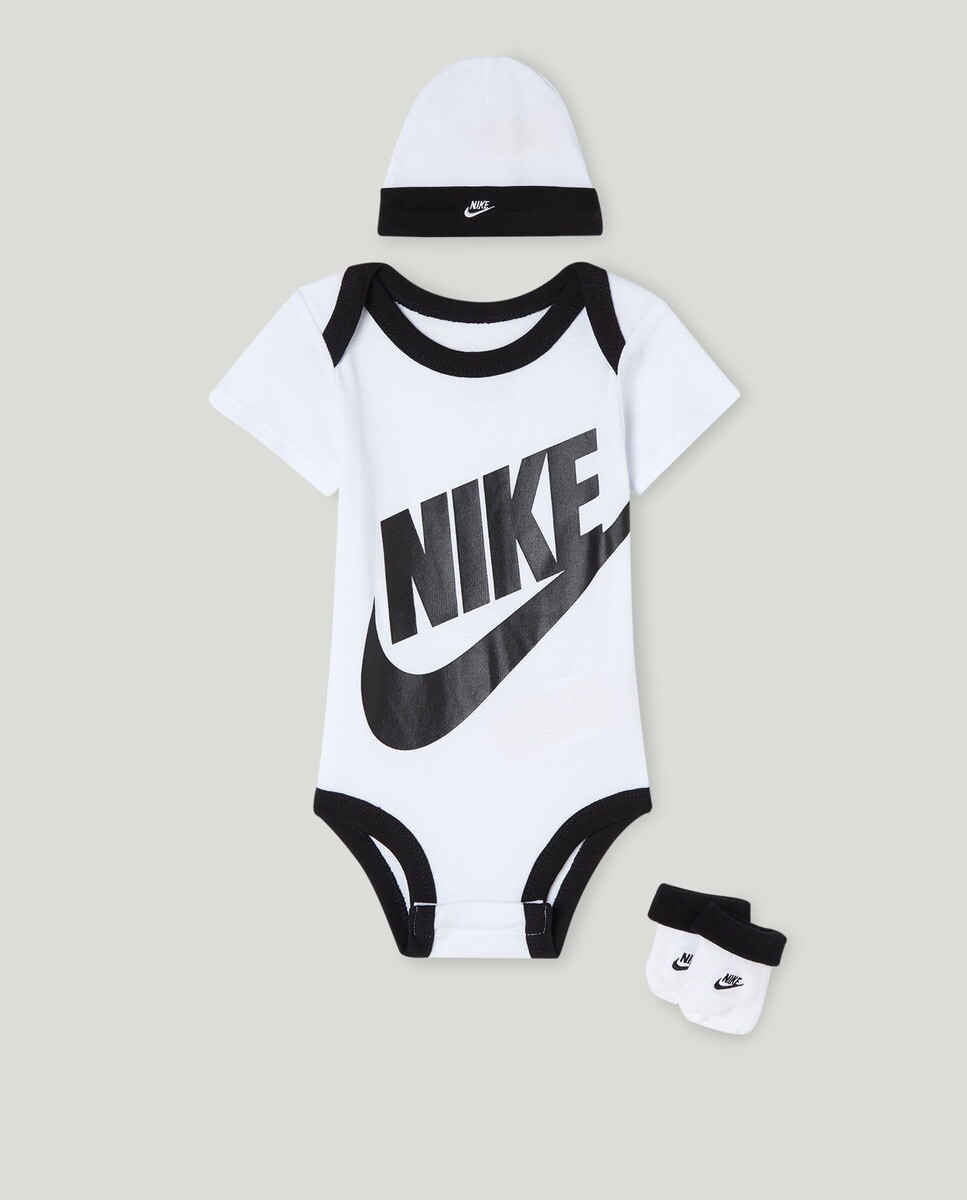 

Комплект из 3 предметов белого цвета для мальчика Nike, белый