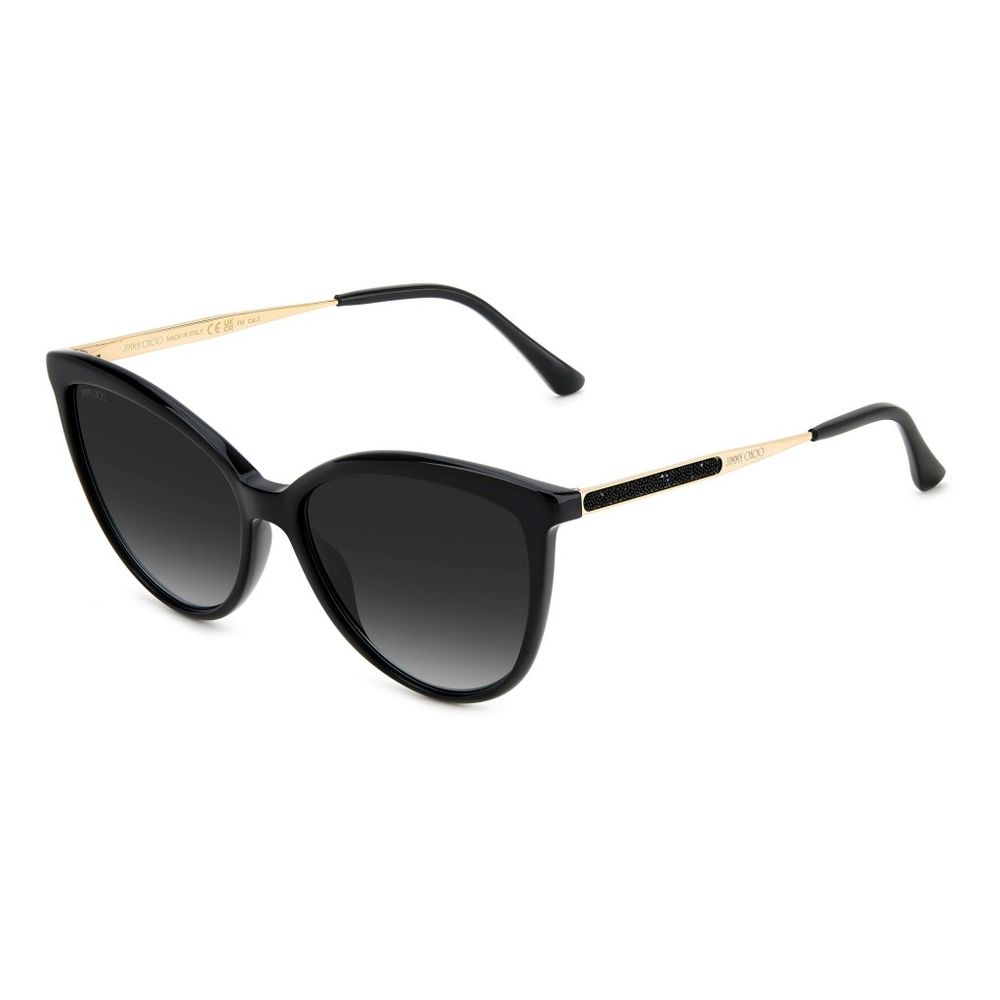 

Женские солнцезащитные очки Jimmy Choo Metal, черный
