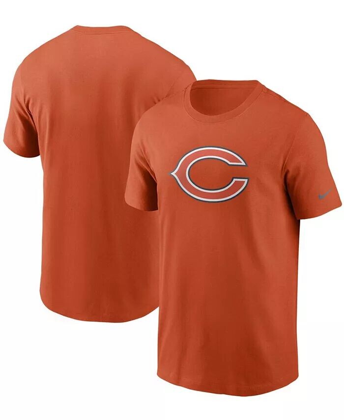

Мужская оранжевая футболка с логотипом Chicago Bears Primary Nike