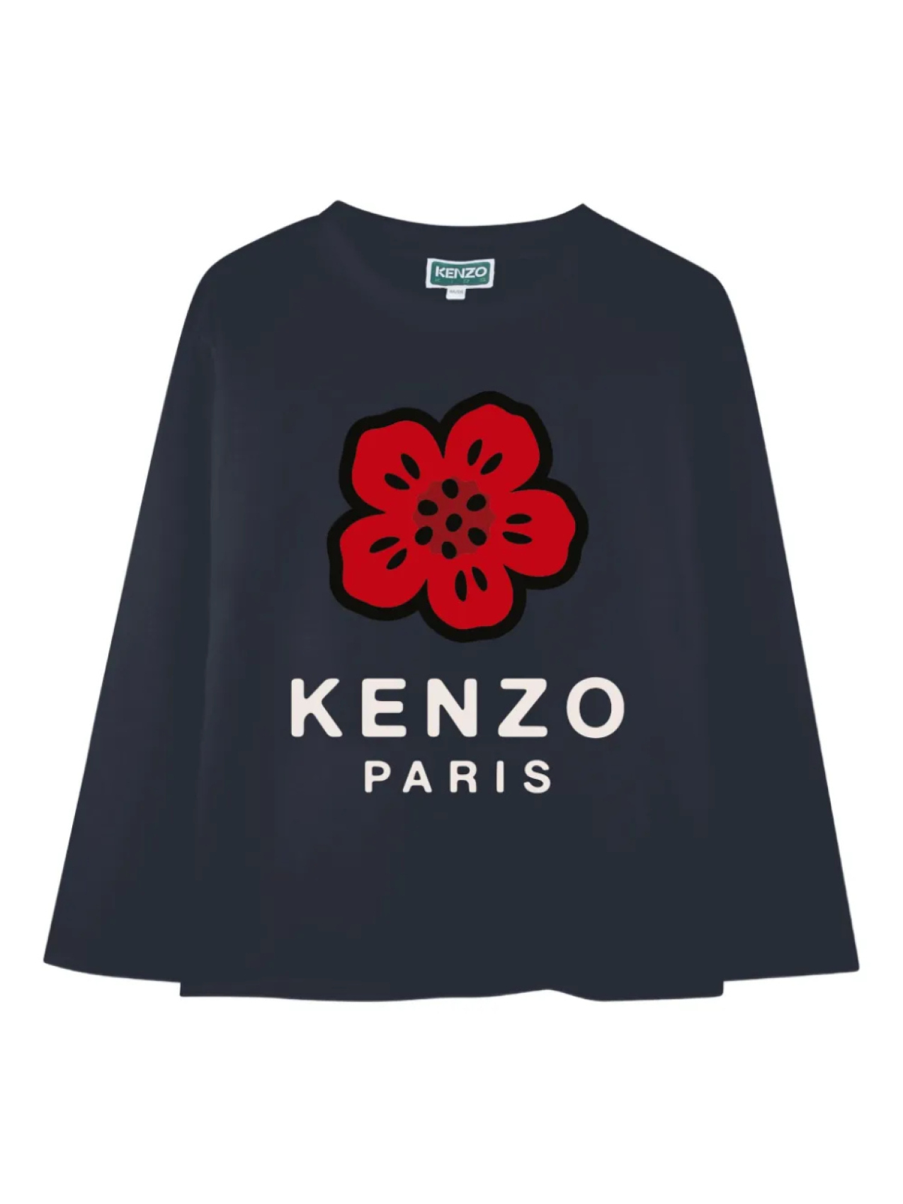

Kenzo Kids футболка Boke Flower с длинными рукавами, синий