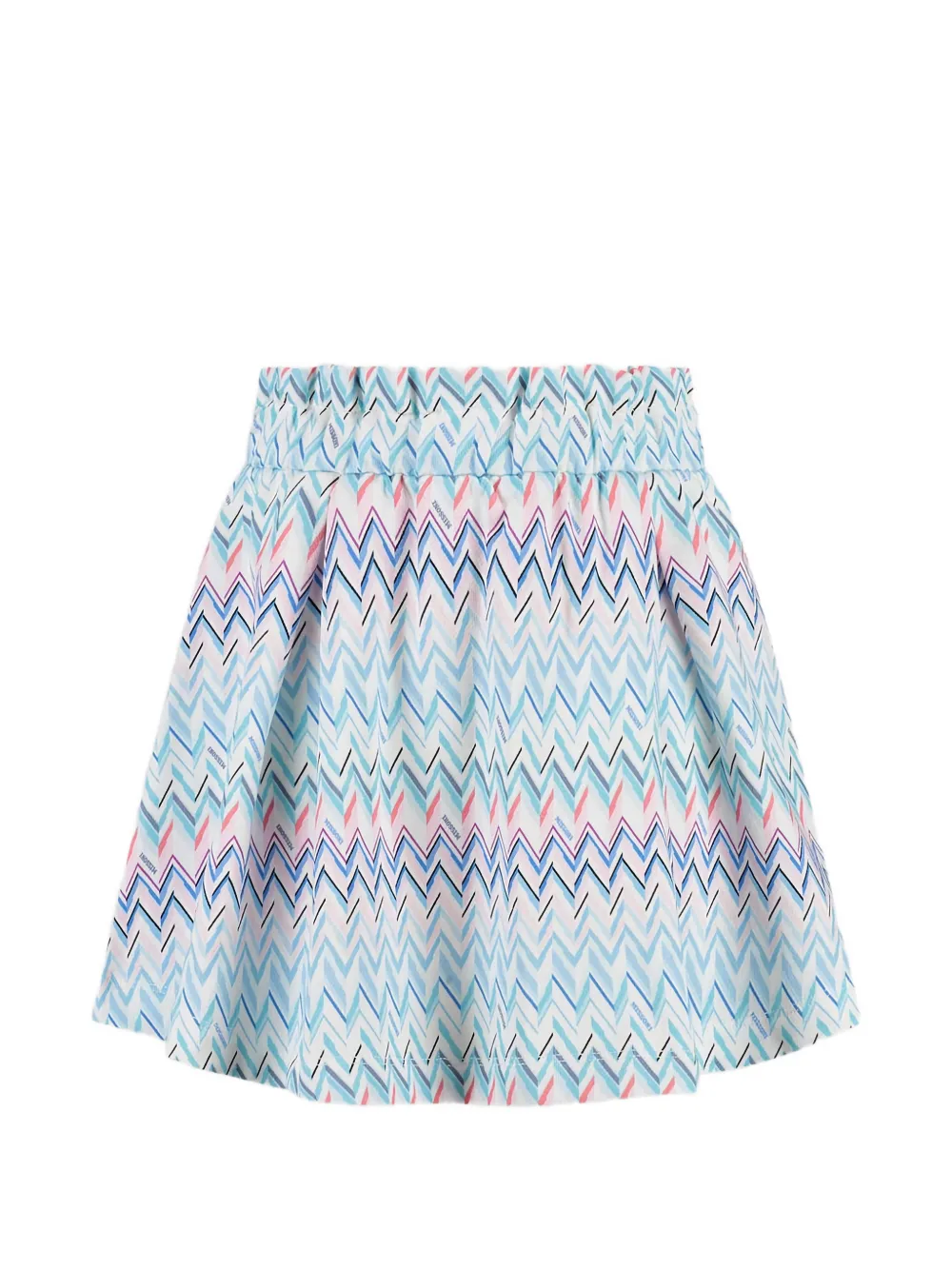 

Юбка с шевронным узором Missoni Kids, синий