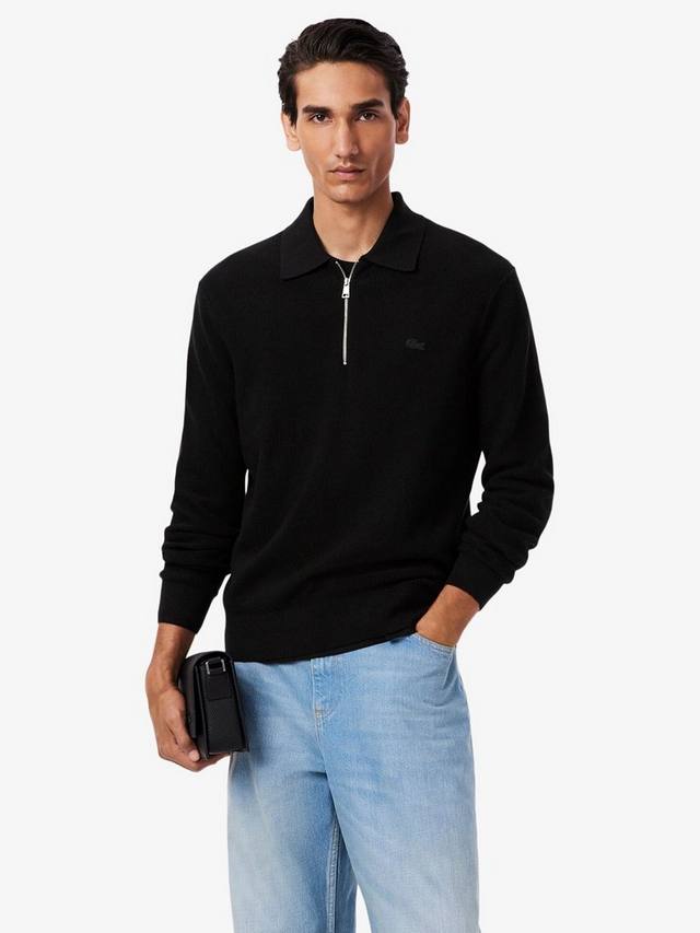 

Джемпер из смесовой хлопковой шерсти Lacoste