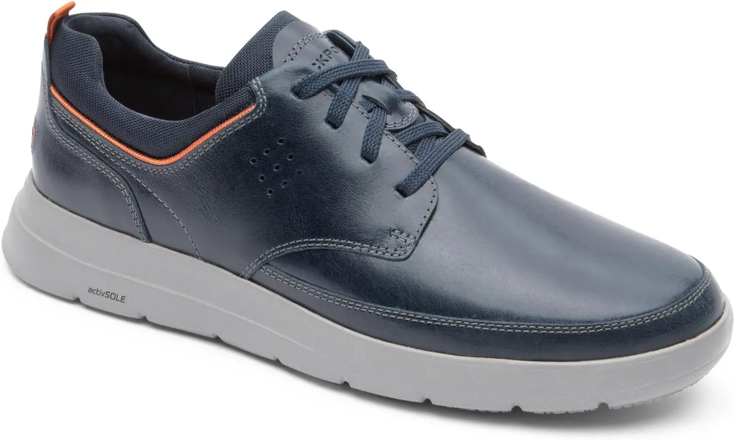 Мужские кроссовки Rockport Truflex Cayden с простым носком, темно-синий