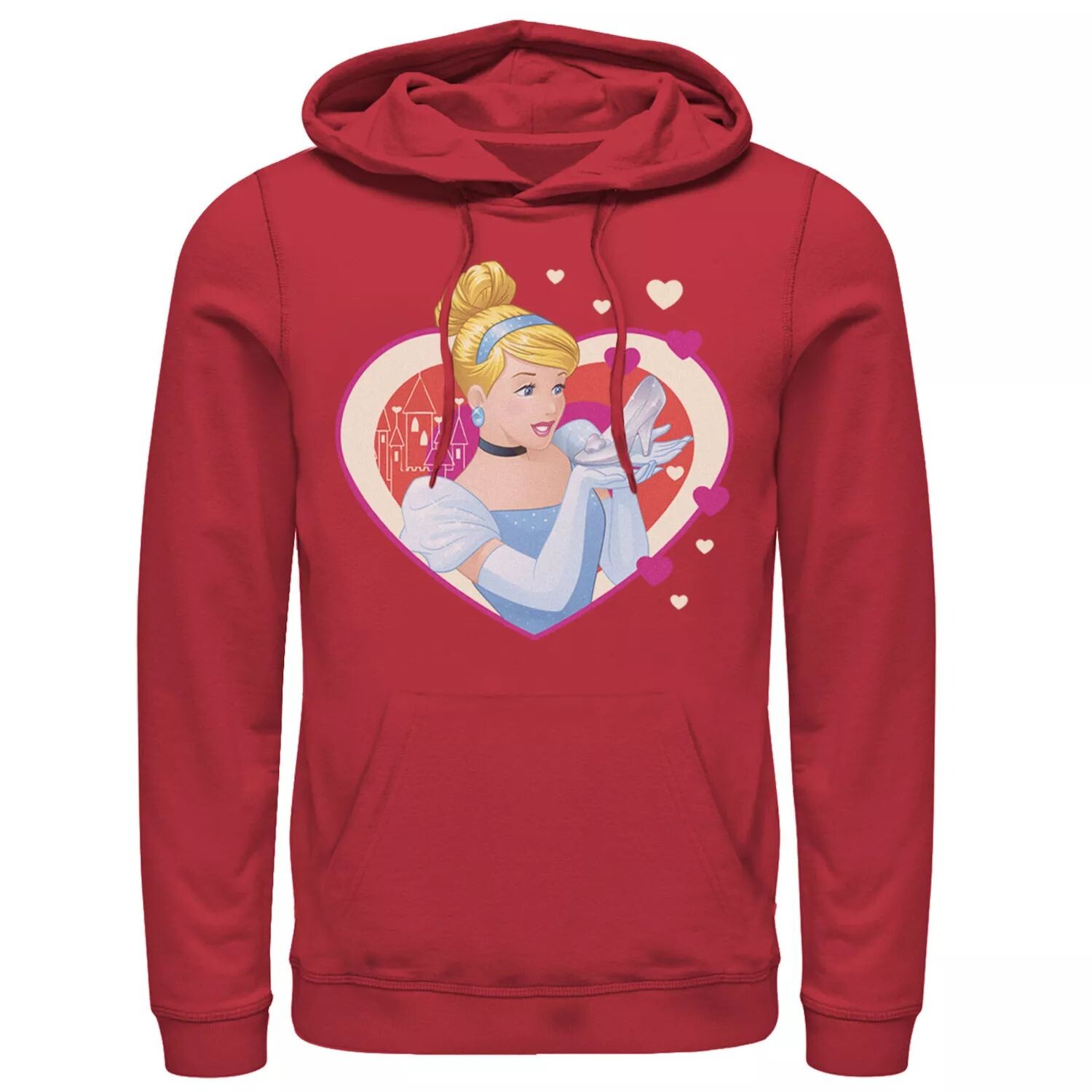 

Мужская худи Disney Cinderella Valentine's Sparkle Hearts Licensed Character