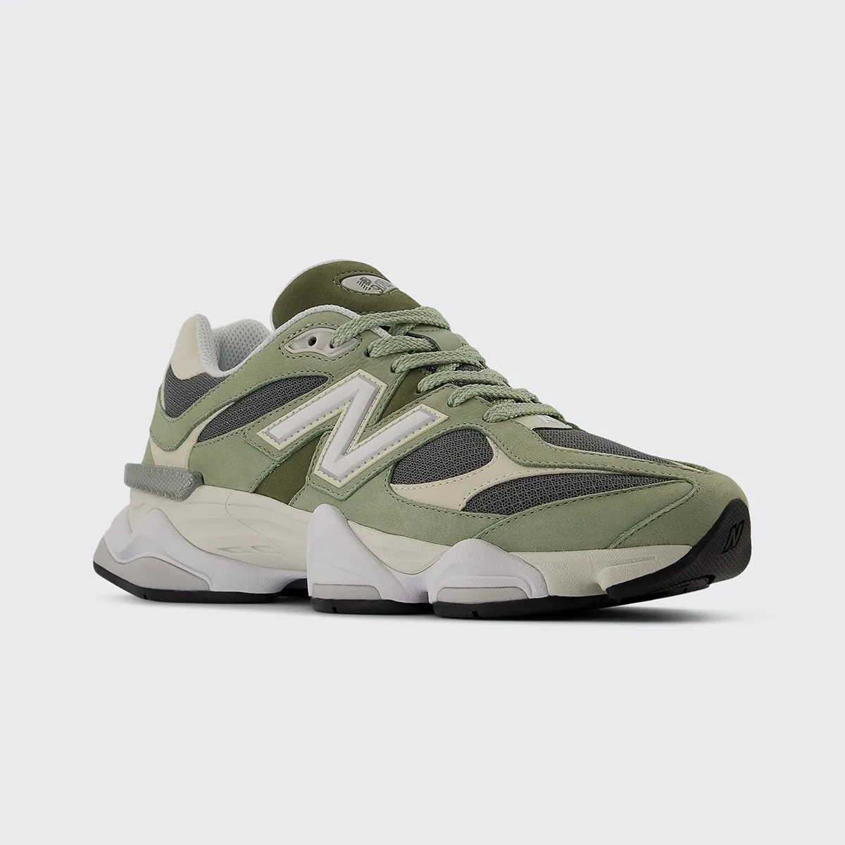 Женские кроссовки повседневные 9060 New Balance, зеленый — фото 2