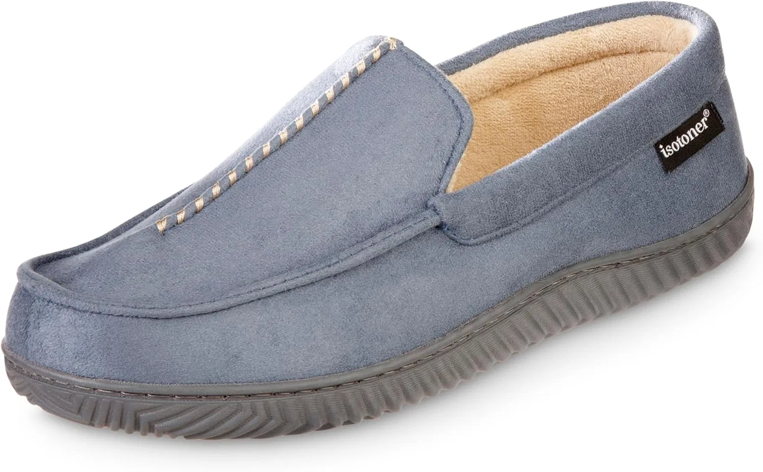 Мокасины из микрофибры Liam, Vintage Blue isotoner