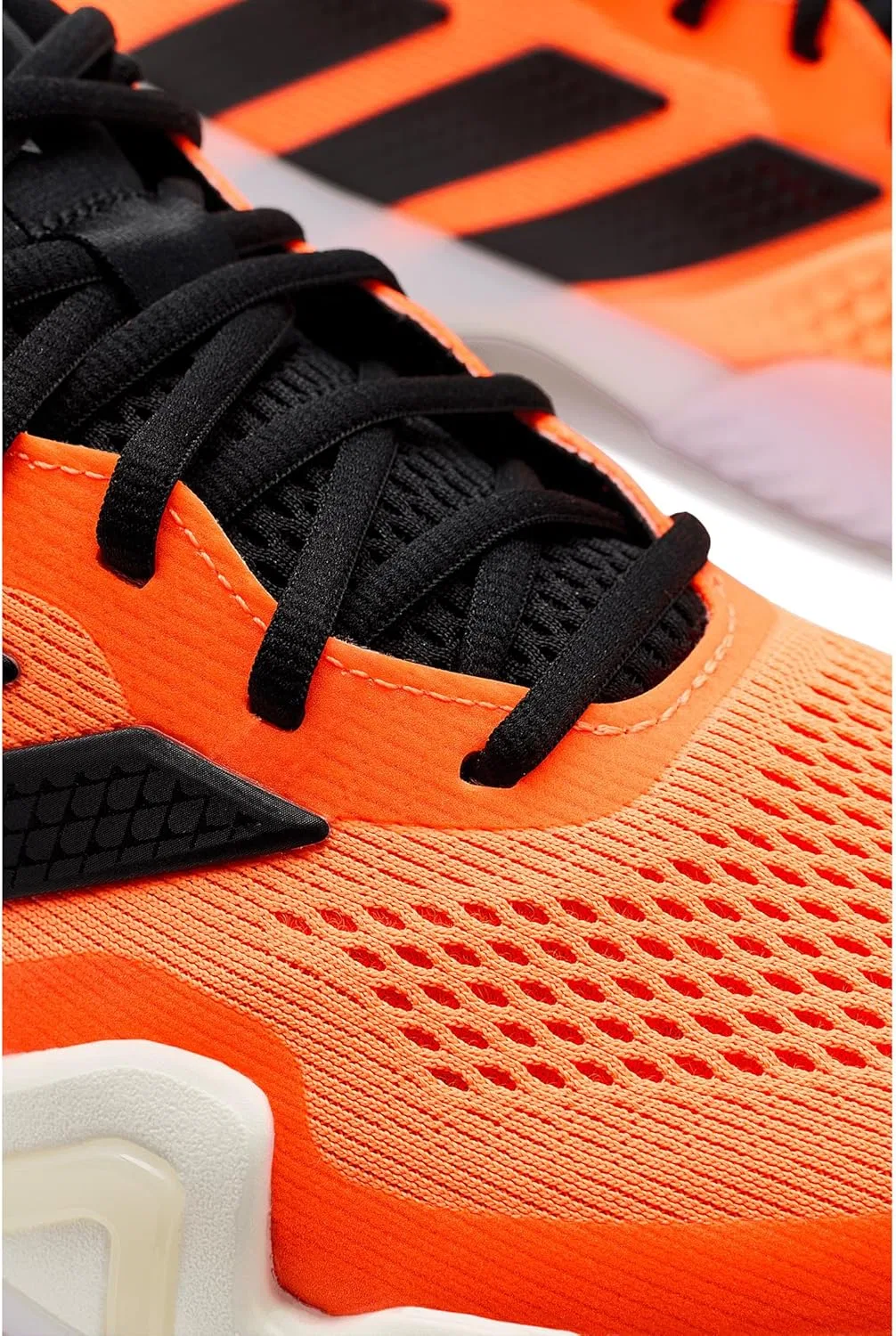 Кроссовки теннисные adidas, Lucid Orange/Black/Pure Orange — фото 2