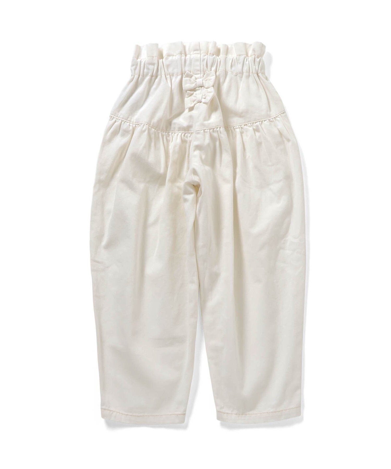 Джинсовые брюки Coco с ленточным узором, длина 10 дюймов Boribon, Ivory