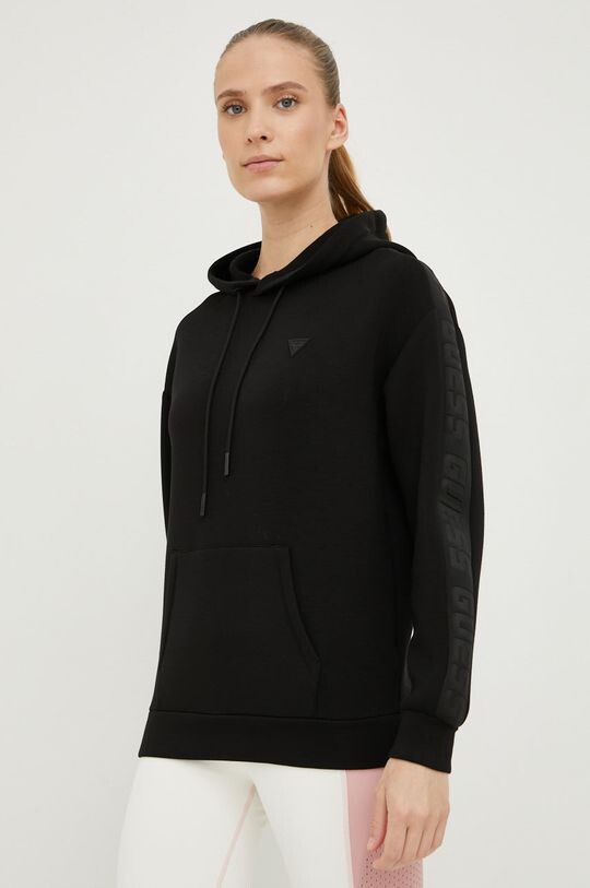 

Толстовка с капюшоном Guess, черный