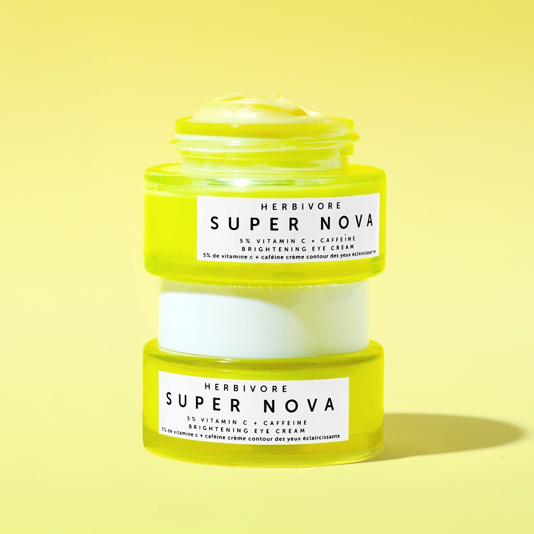 Сыворотка Herbivore — Super nova % vitamin c + caffeine brightening eye cream , объем, 15 мл — фото 4