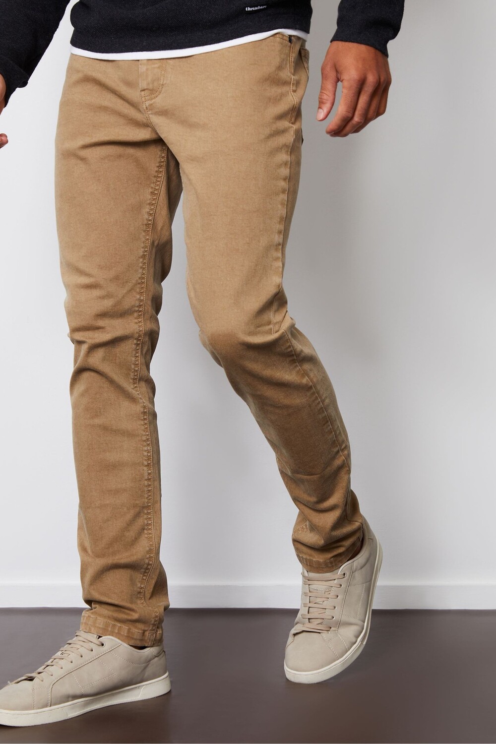 

Джинсы Slim fit с эластичной вставкой Threadbare, нейтральный