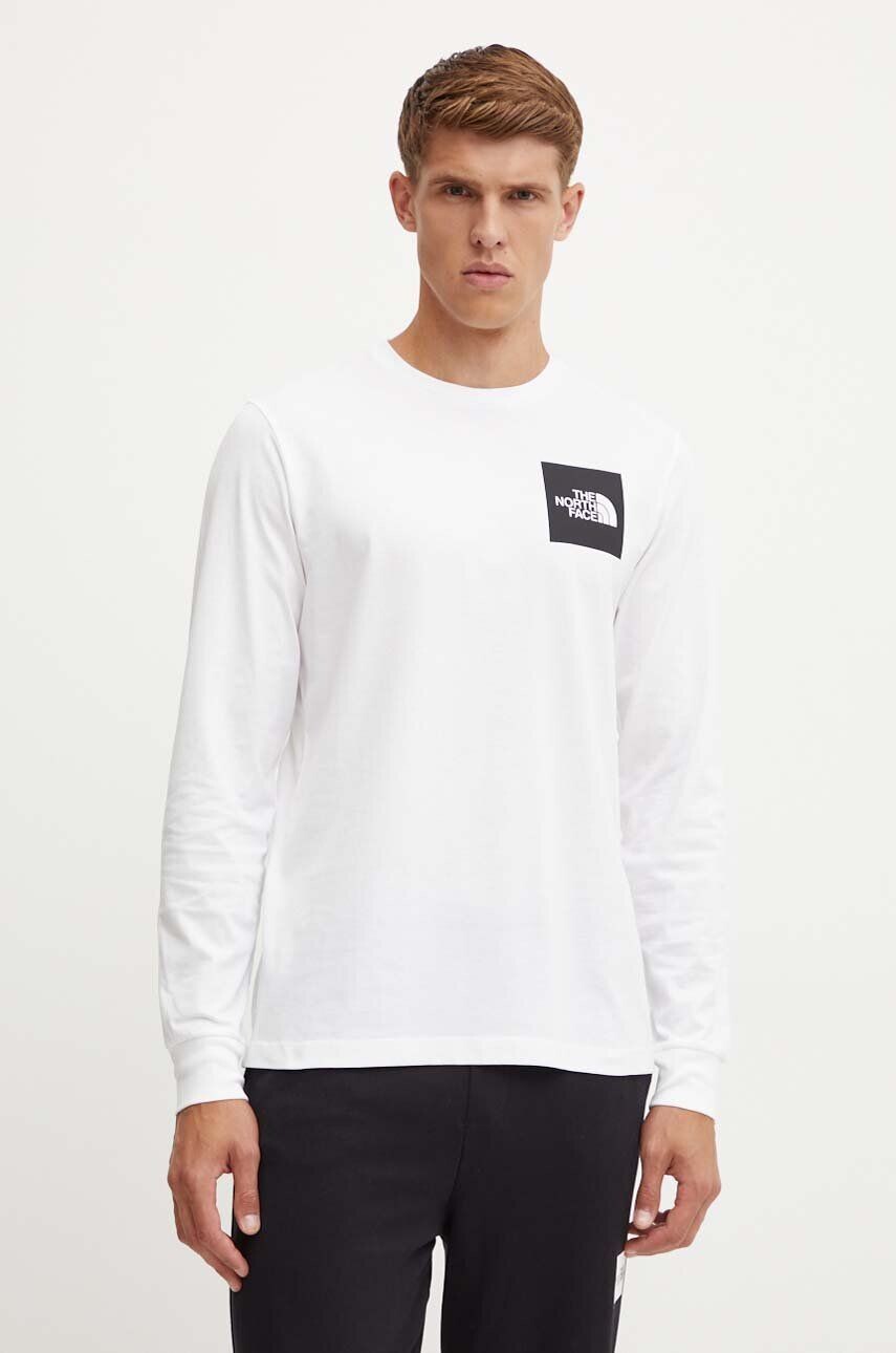 

Рубашка с длинным рукавом The North Face, футболка L/S, белый