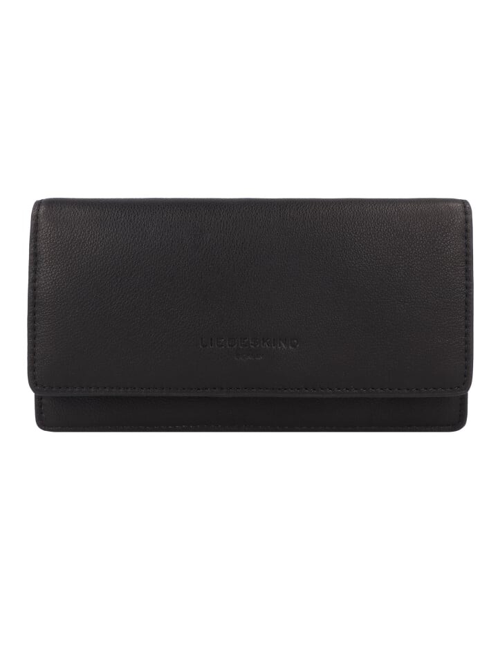 

Клатч LIEBESKIND BERLIN Lou 2 Clutch Geldbörse Leder 18.5 cm, черный