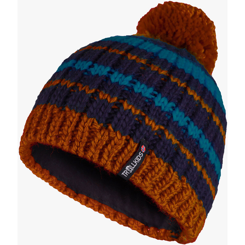 

Детская шапка Hafjell Bobble Trollkids, синий