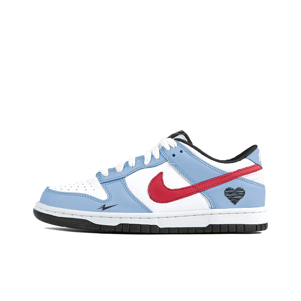

Обувь для скейтбординга Dunk Kids для начальной школы Nike, синий/белый