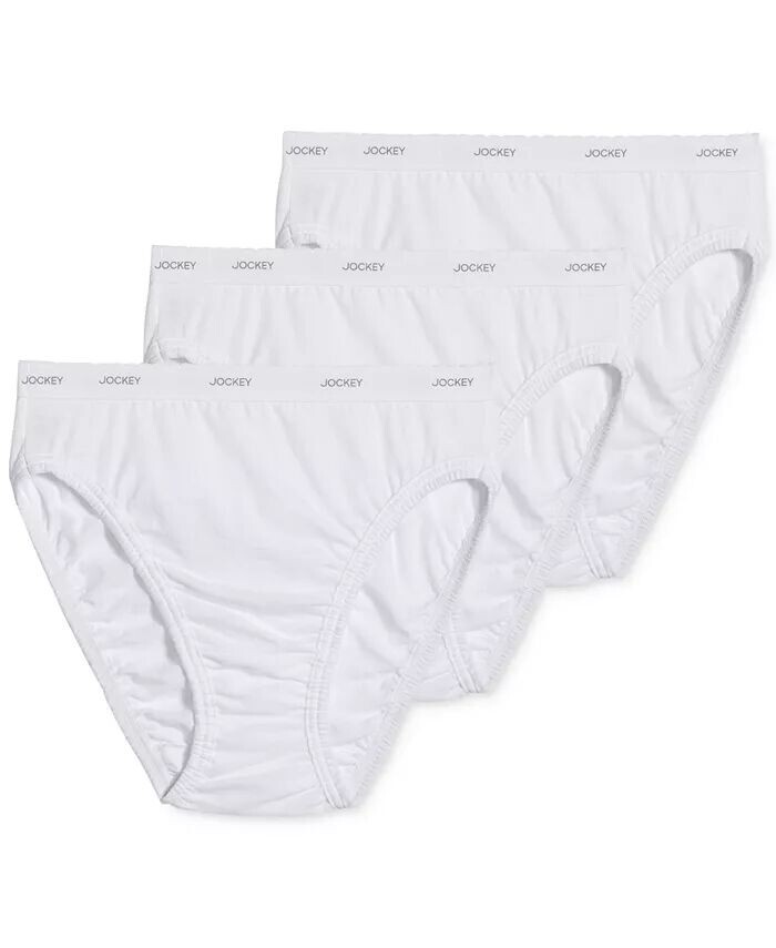 

Комплект нижнего белья Classics French Cut, 3 шт. 9480, 9481, увеличенные размеры Jockey, белый