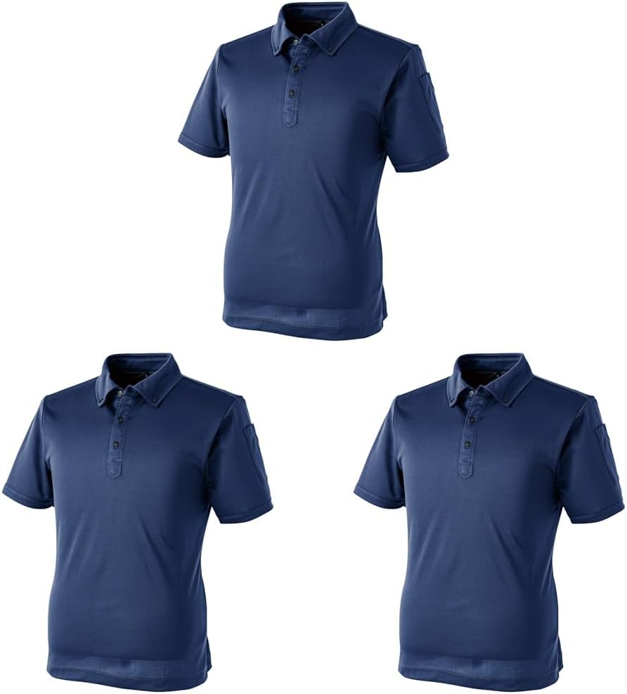 

Футболка-поло C'sCLUB Performance с коротким/длинным рукавом, белого/черного/серебристого/темно-синего/серого цвета (SS/S/M/L/LL/3L/4L) 1110/1111 C'S Club