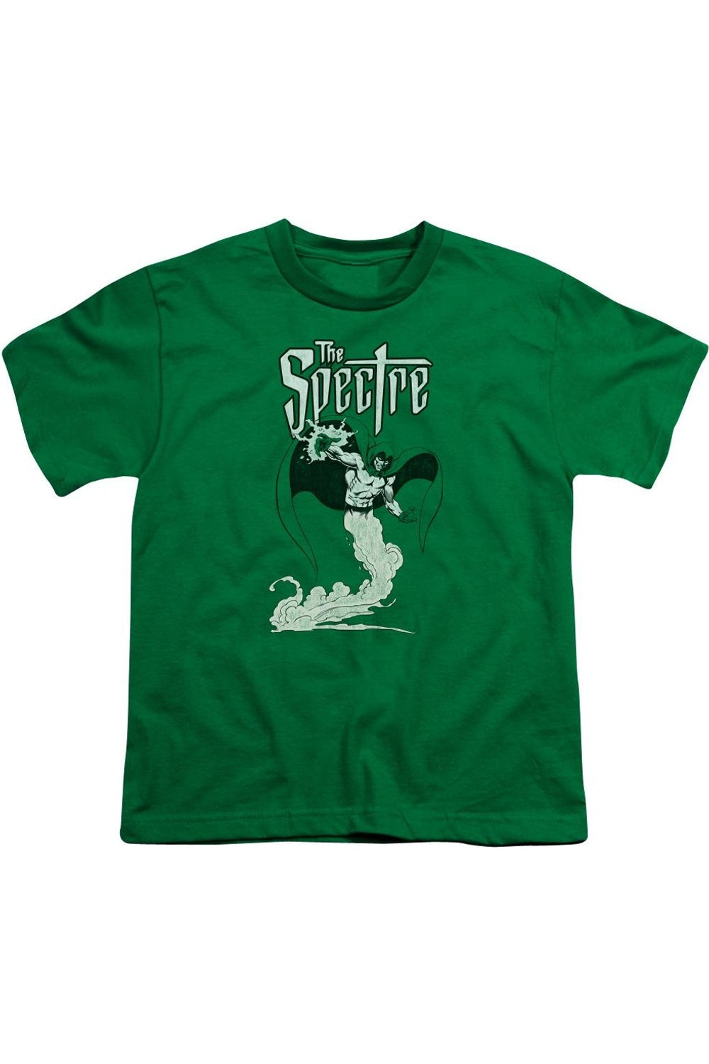 

Футболка с коротким рукавом DC Comics The Spectre для детей Gildan, зеленый