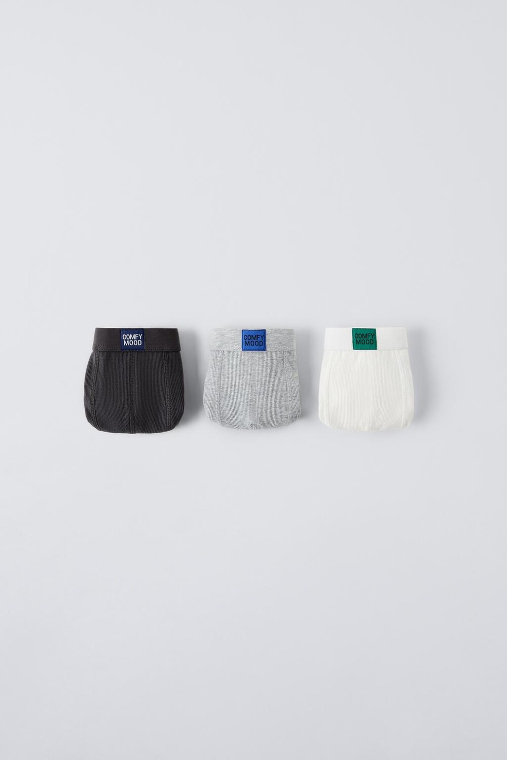 

6-14 лет/упаковка из 3 трусообразных трусиков с этикеткой ZARA, разноцветный