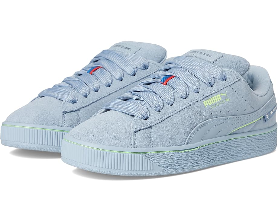 

Кроссовки PUMA BMW MMS Suede XL Sneakers, цвет Blue Wash/Fast Yellow