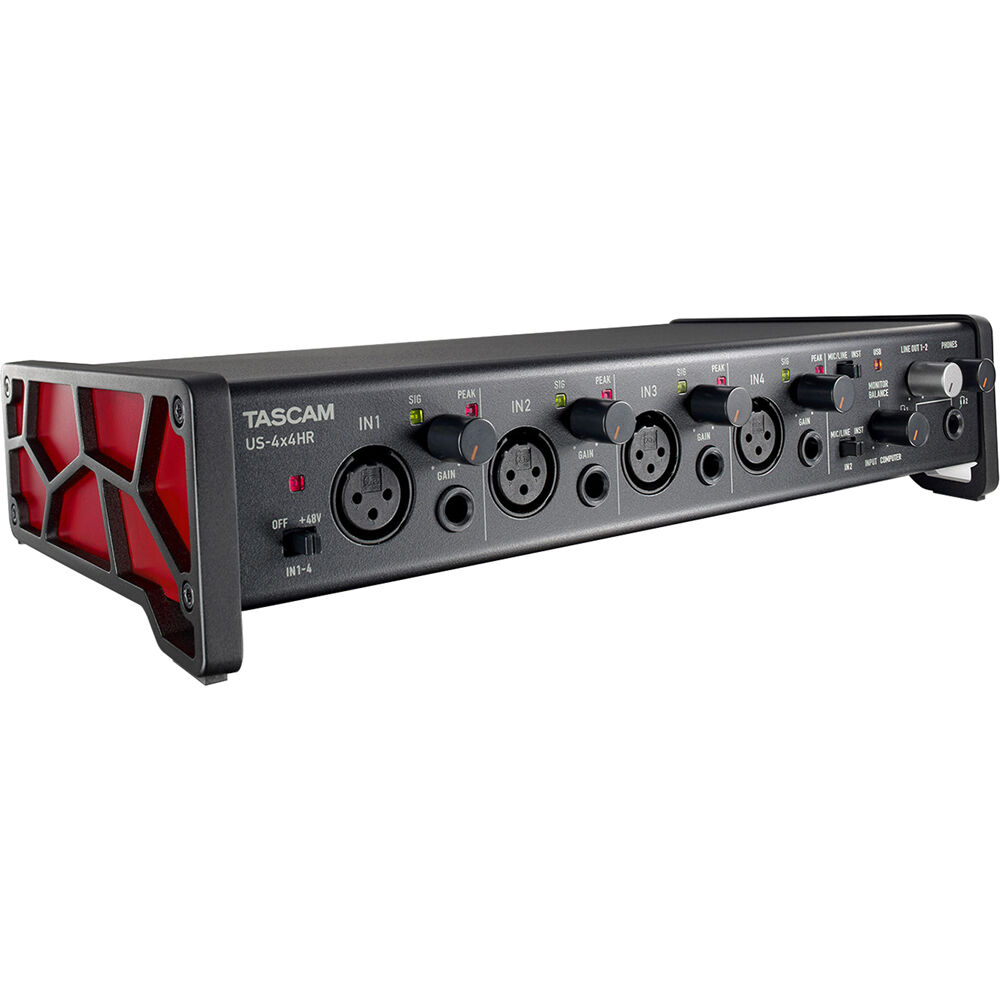 

Аудио/MIDI-интерфейс TASCAM US-4x4HR USB-C