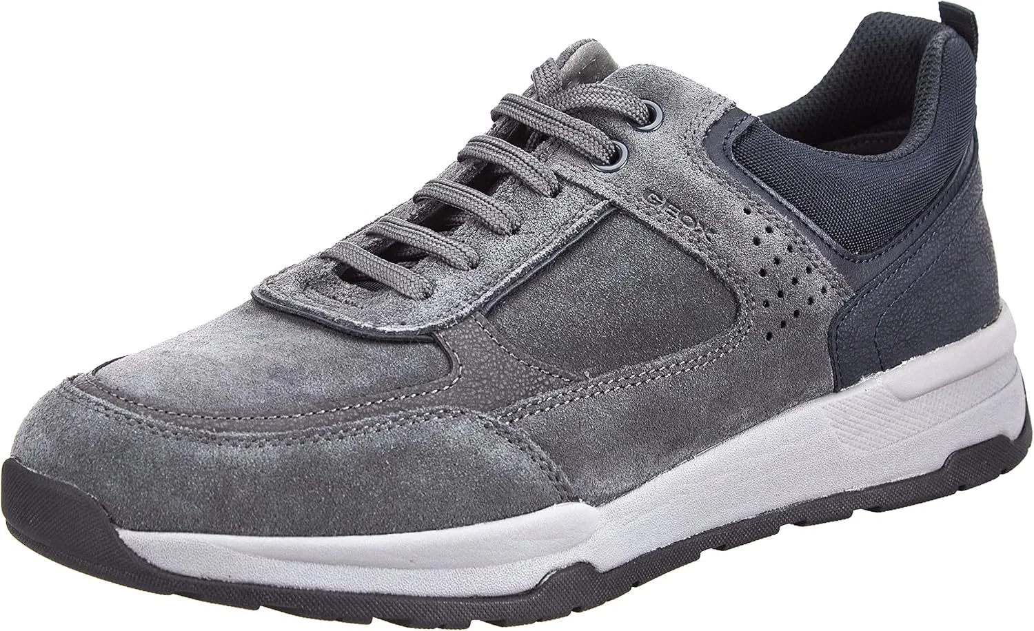 Кроссовки Geox Boys' U Litio A Trainers, Anthracite Navy