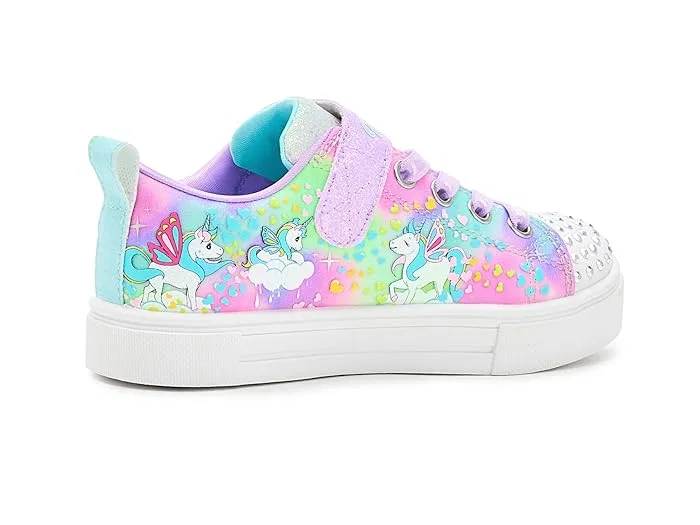 Кроссовки с подсветкой Twinkle Sparks 314468L SKECHERS KIDS, Lavendar/Multi — фото 4