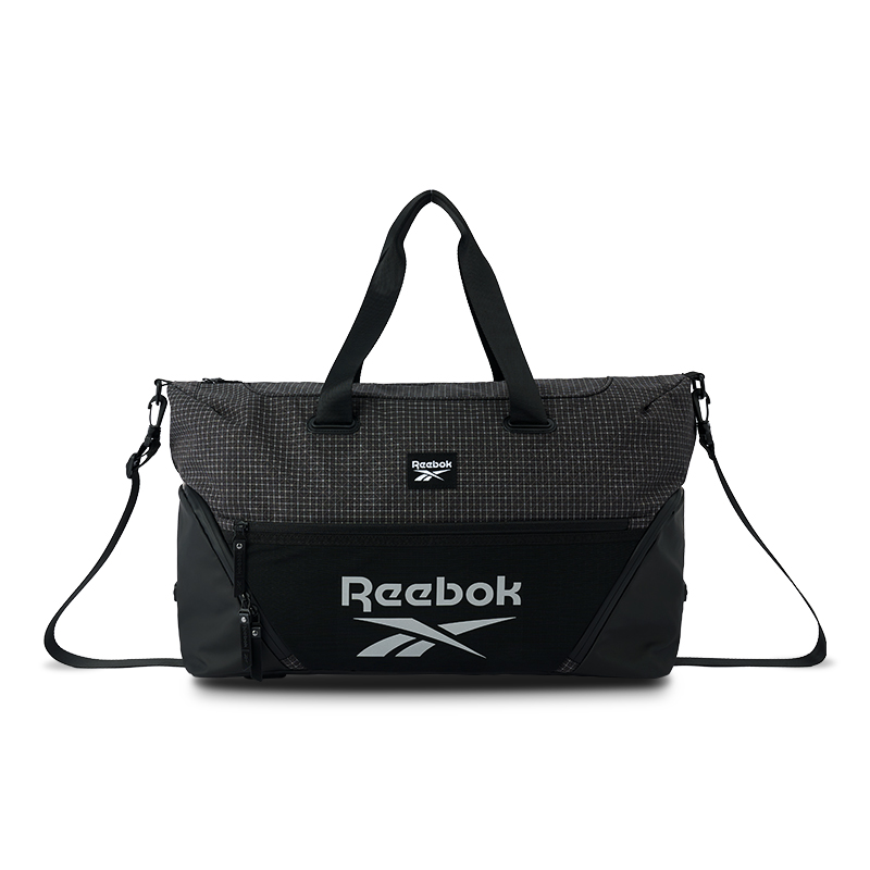 

Reebok Сумка через плечо, тканевая, среднего размера, мужская, черная/темно-синяя/серо-зеленая