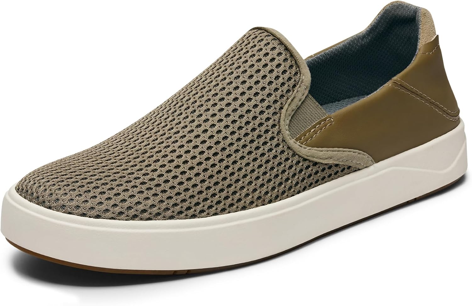 

Мужские ортопедические лоферы без шнурков с поддержкой свода стопы - складной задник, повседневные кроссовки для ходьбы, легкие дышащие комфортные обувь из сетки Riuga, Clay