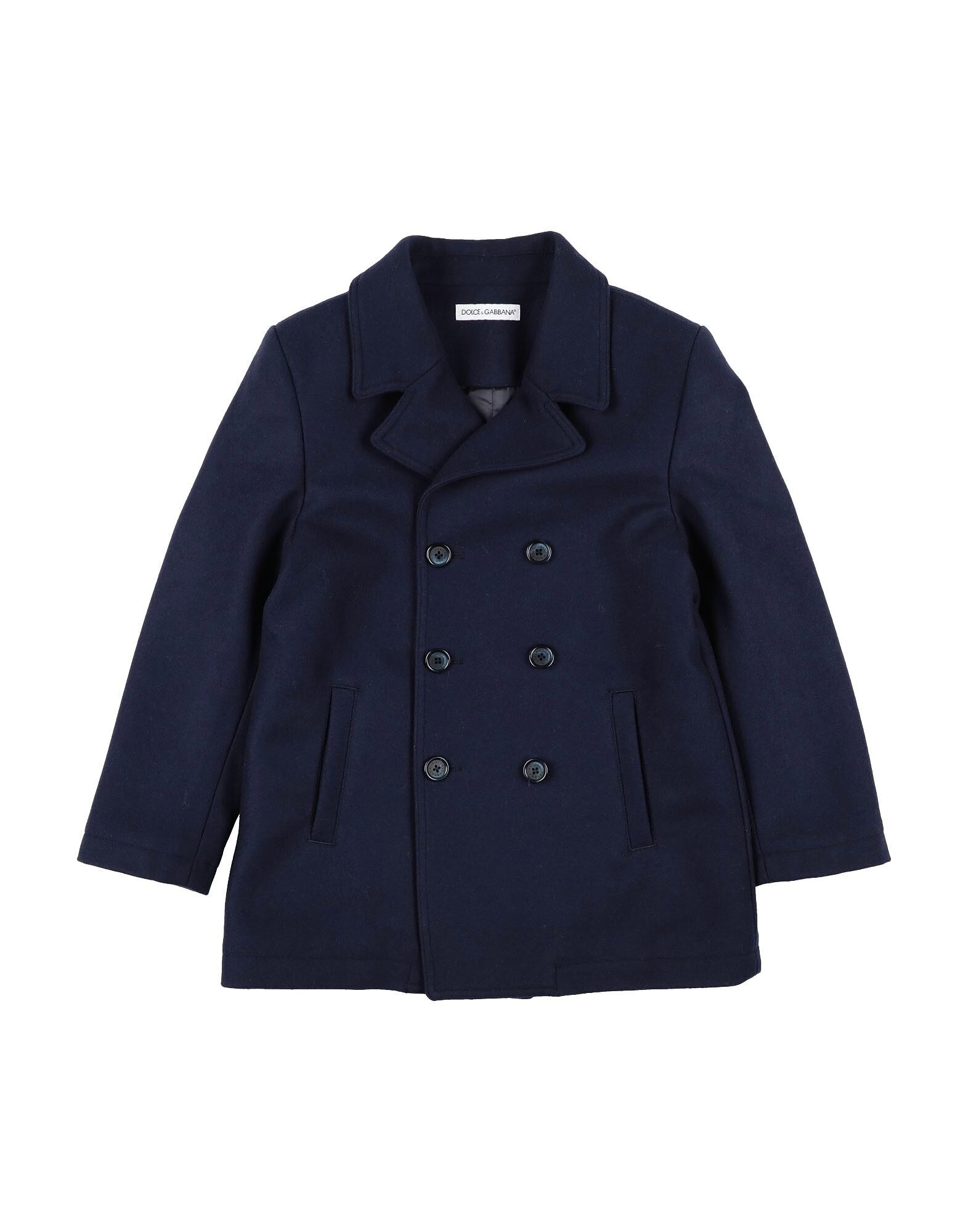 

Пальто для девочек Dolce&Gabbana, полуночно-синий