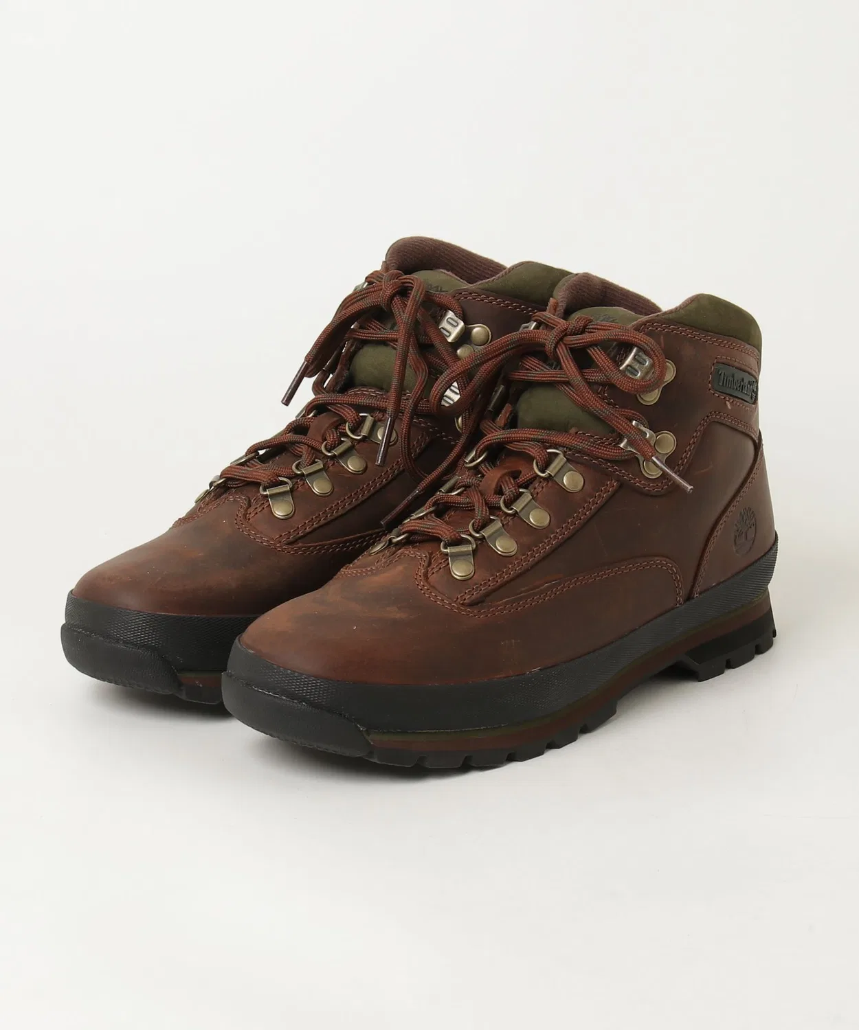 Ботинки Euro Hiker Boot Leather Timberland коричневые