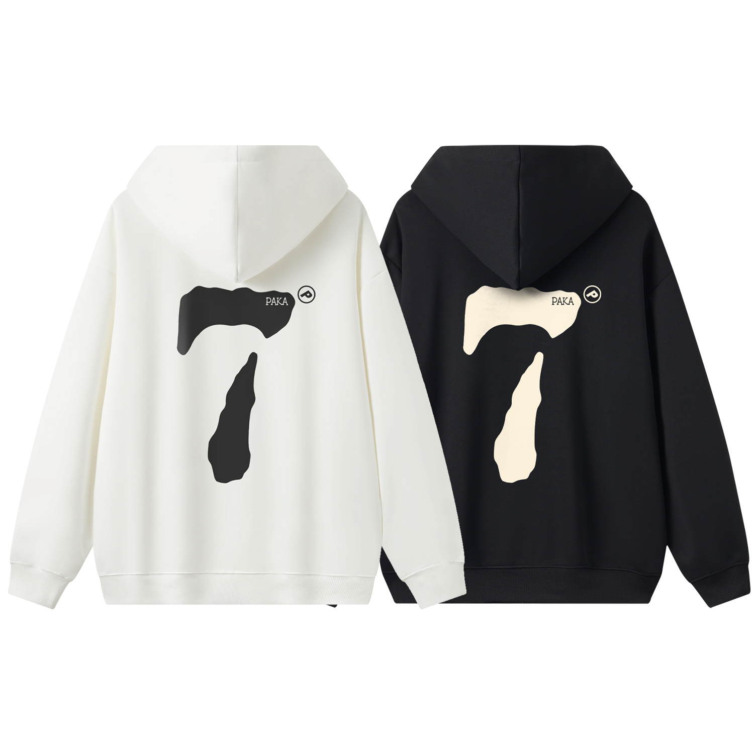 

Осенняя толстовка унисекс, 2 шт PAKA, 2 Pack (Apricot+Navy Blue)
