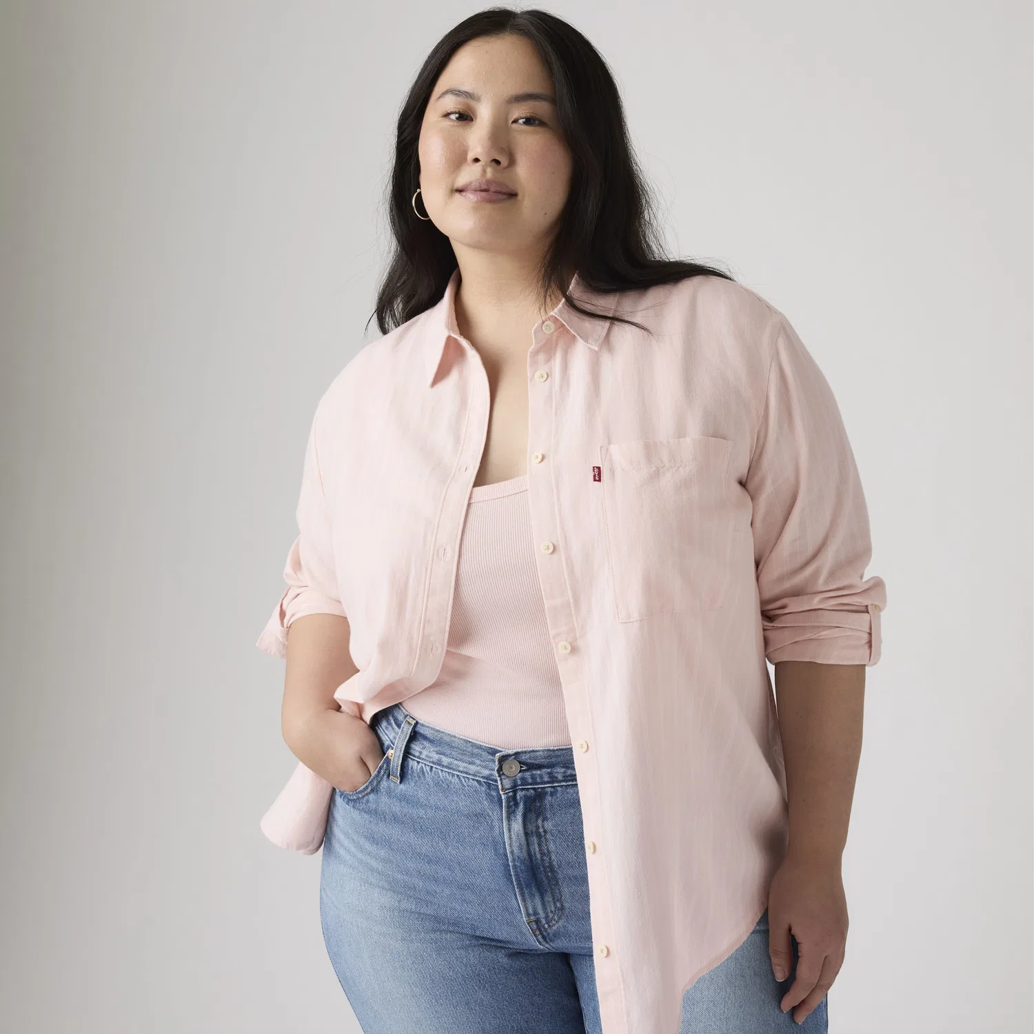 Рубашка Darlene (большого размера) Levi's, Pink