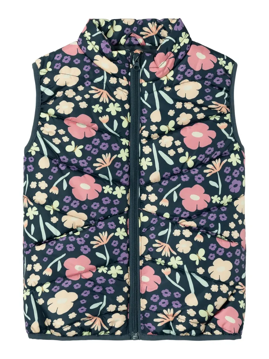 

Name It Стеганый жилет It "NKFMYLANE VEST AOP1", цвет Big Dipper