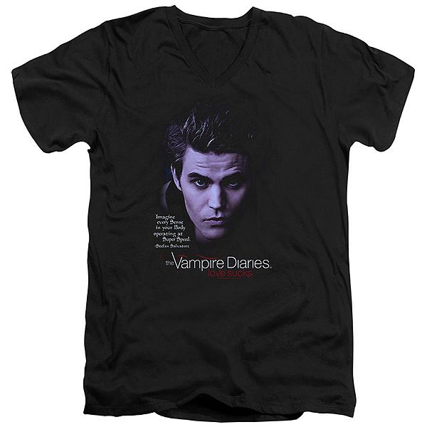 

Футболка с коротким рукавом Vampire diaries sense your body Licensed Character