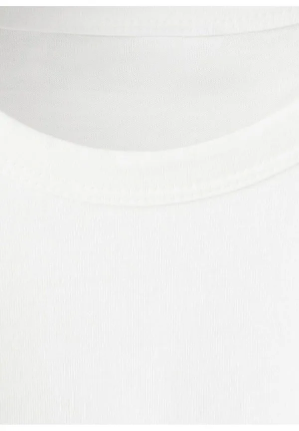 Футболка с детским принтом Mango Kids, Off White — фото 4