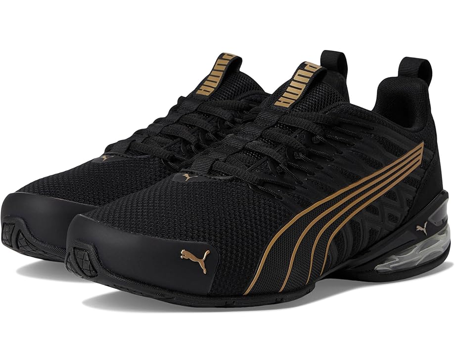 Кроссовки PUMA Voltaic Evo Cross Training Shoes, цвет Puma Black/Puma Gold