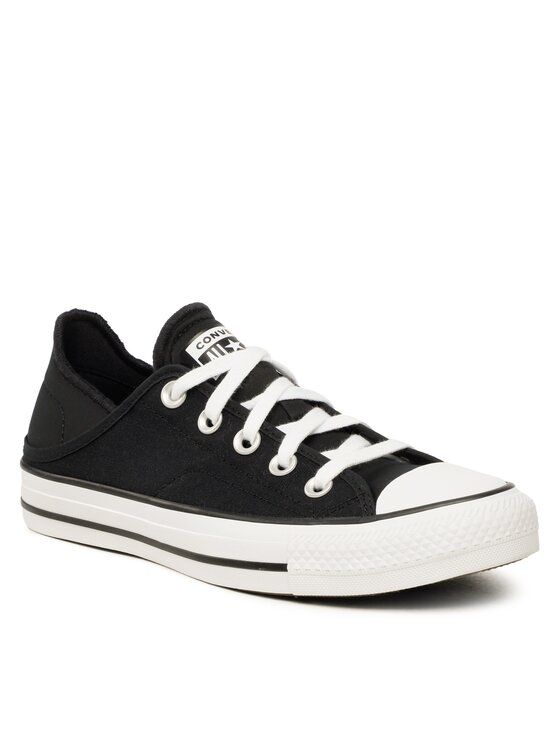 Тканевые кроссовки Chuck Taylor All Star Crush Heel Ox A03075C Converse, черный — фото 2