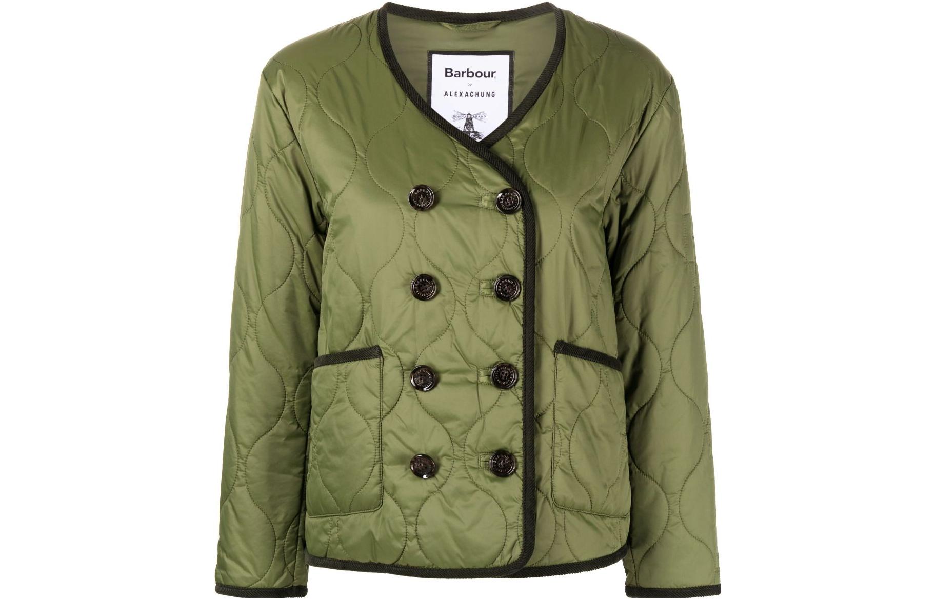 

Barbour Женская куртка оливково-зеленого цвета