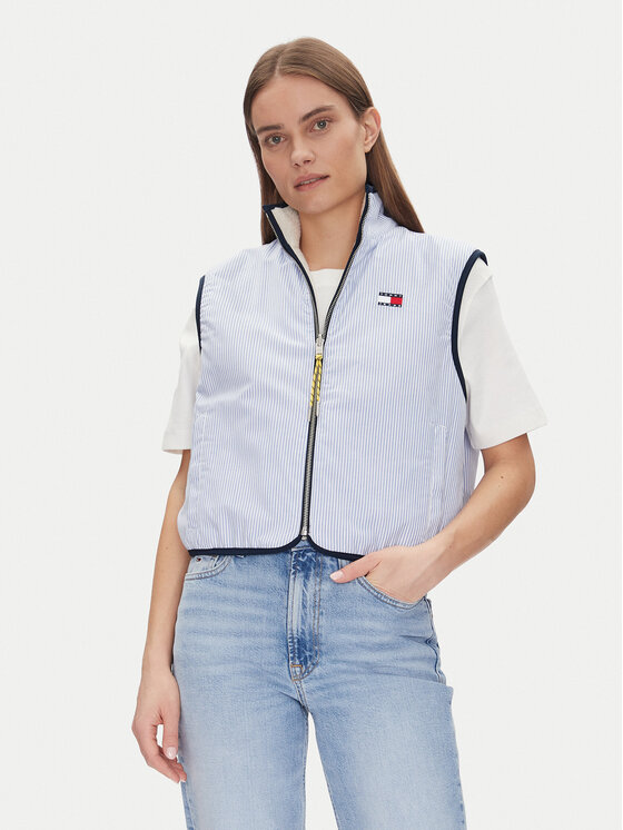 

Жилет стандартного кроя Tjw Reversible Teddy Vest DW0DW20233 Tommy Jeans, голубой