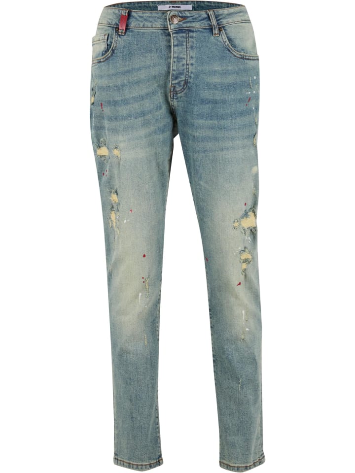 

Джинсы премиум-класса 2Y песочно-голубого цвета 2Y Premium